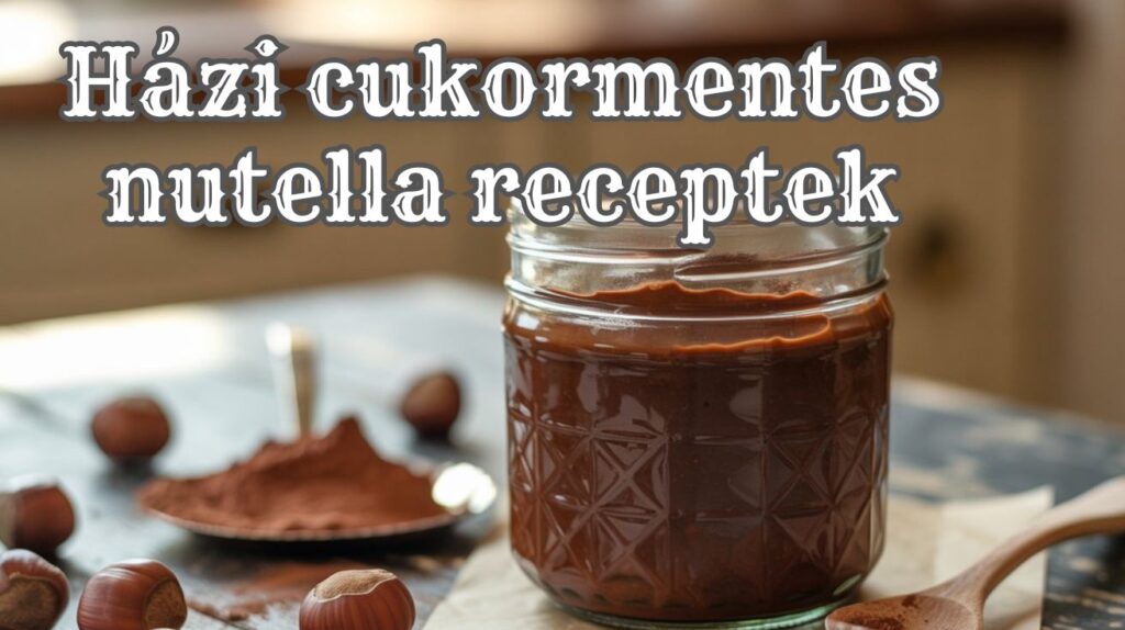 Házi cukormentes nutella receptek, cukormentes, egészséges étrend, egészséges ételek, karácsonyi süti ötletek, gluténmentes, tejmentes
