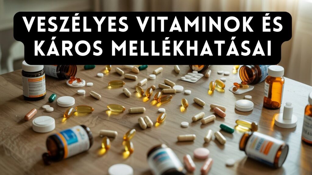 veszélyes vitaminok, vitaminok mellékahatásai, vitamin túladagolás, vitaminok szedése okosan